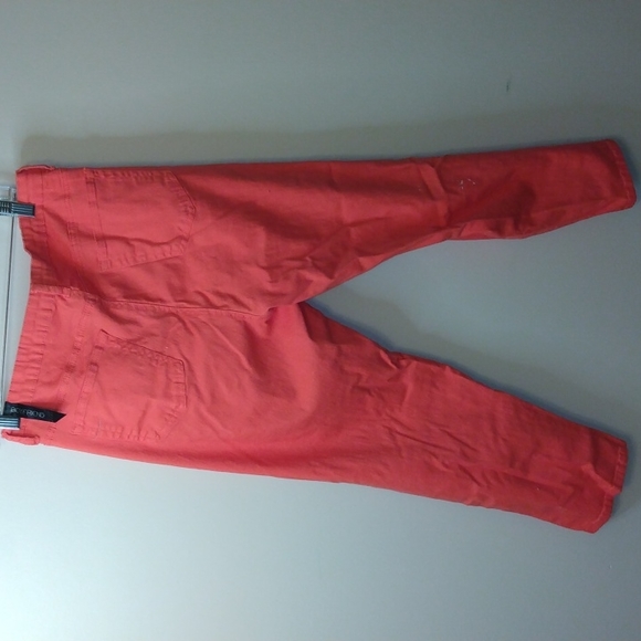 SILVER CRUSH ORANGE LONG PANT W HOLES SIZE 21 - Picture 4 of 9